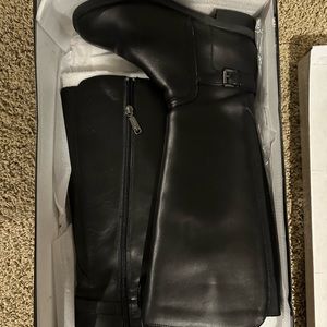 Black leather boots - Blondo Evie